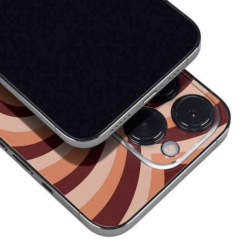 Autumn Heart Pattern iPhone 14 Pro Skin